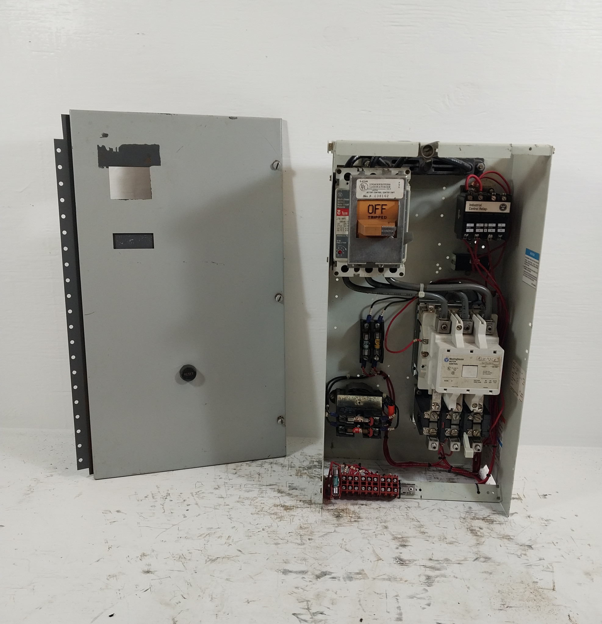 Westinghouse Type W Size 3 Starter 150 Amp Breaker 24